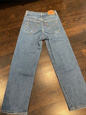Levi's Light Blue Straight-Leg Jeans